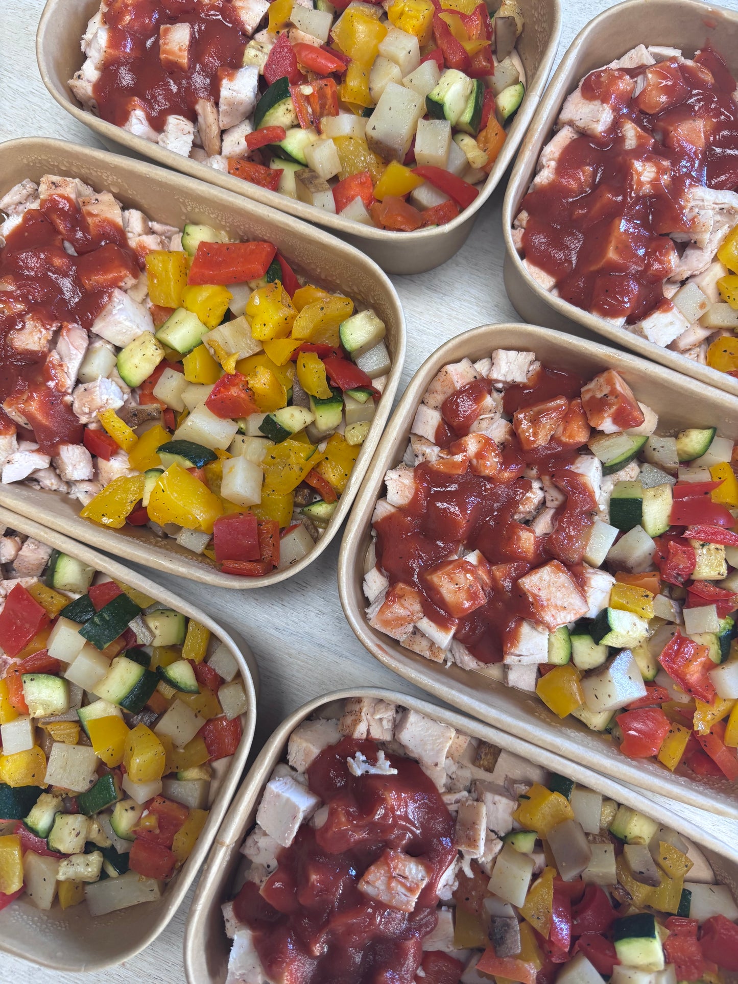 BBQ Chicken and Veggies