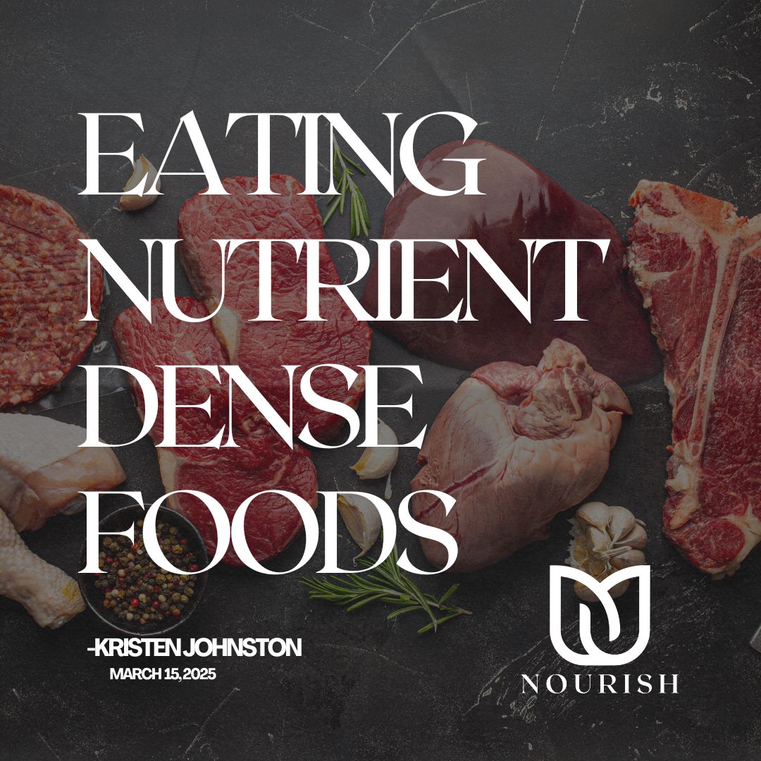 Eating Nutrient Dense Foods