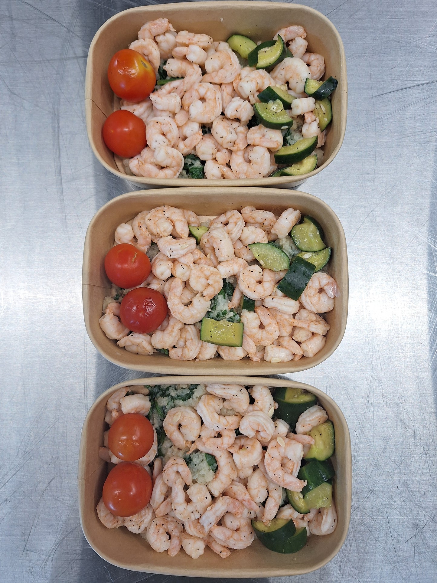 Garlic Lemon Shrimp Bowl