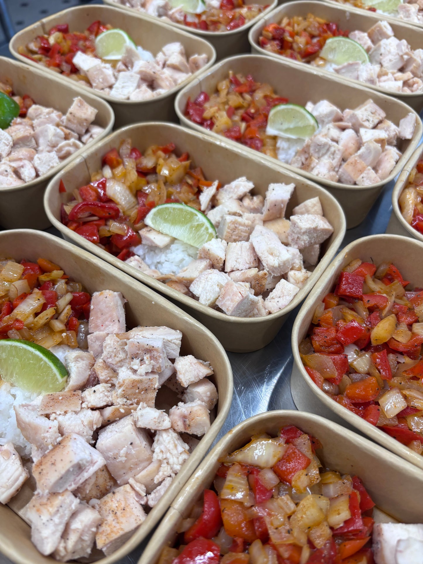 Chicken Fajita Bowl - High Carb