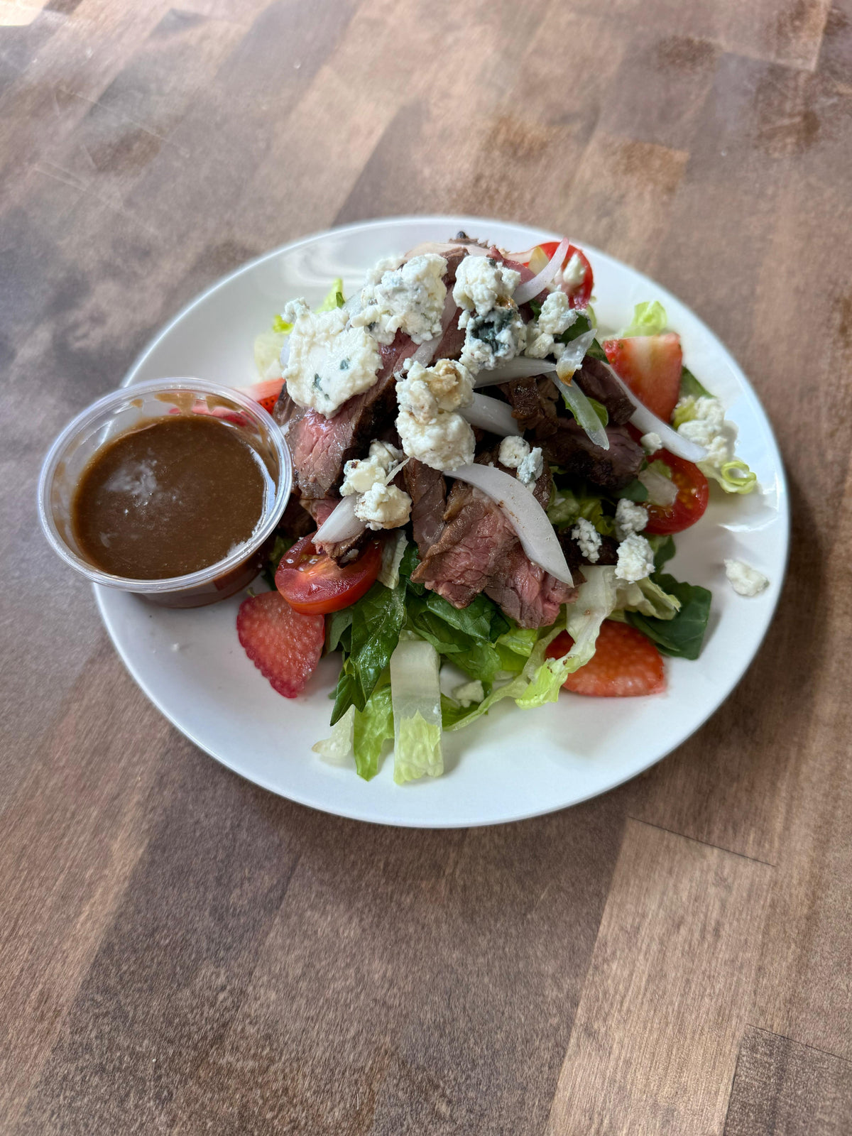 Beef & Blue Cheese Salad