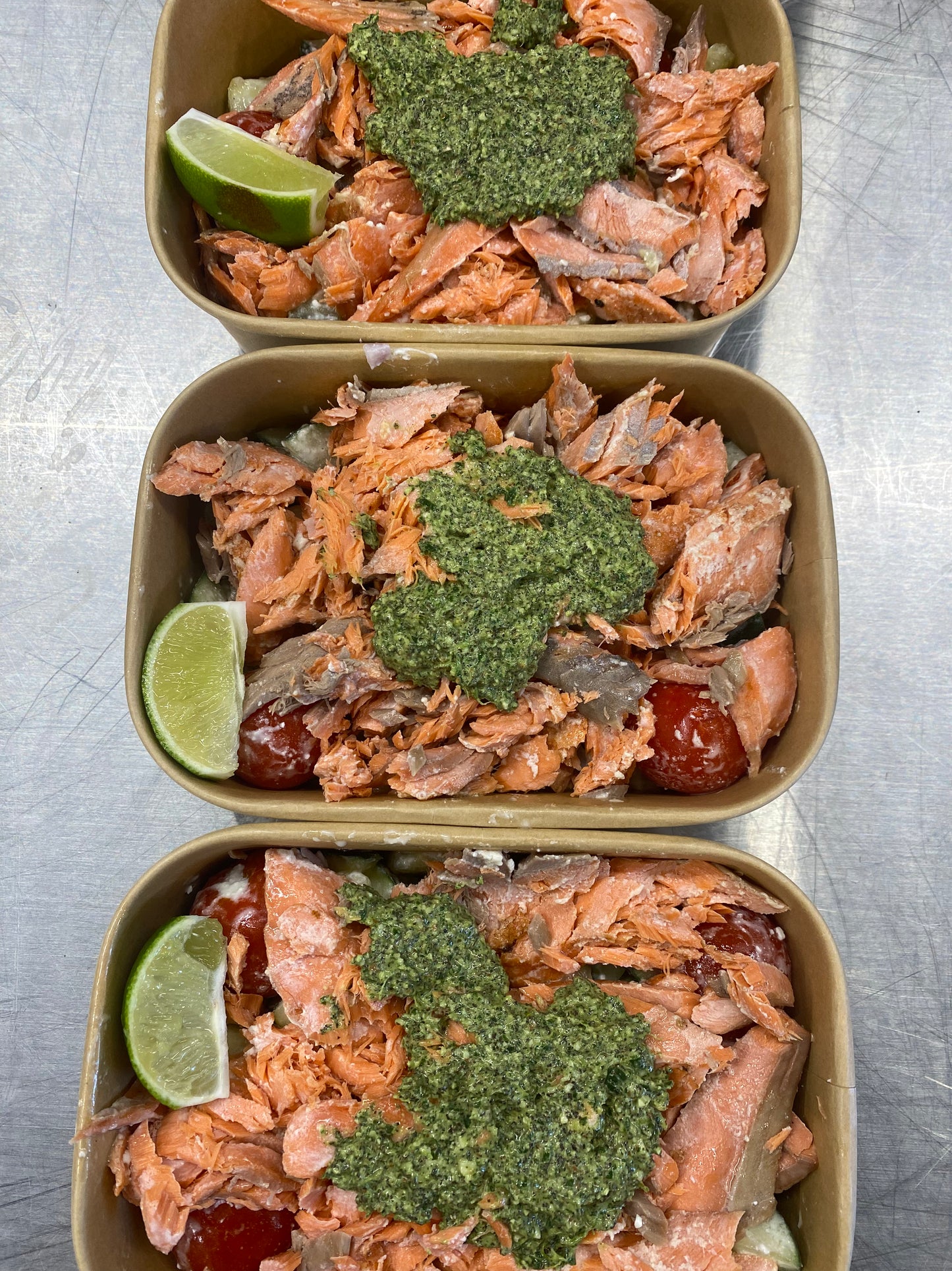 Mediterranean Salmon Bowl
