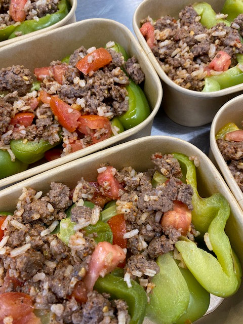 Beef Stuffed Peppers