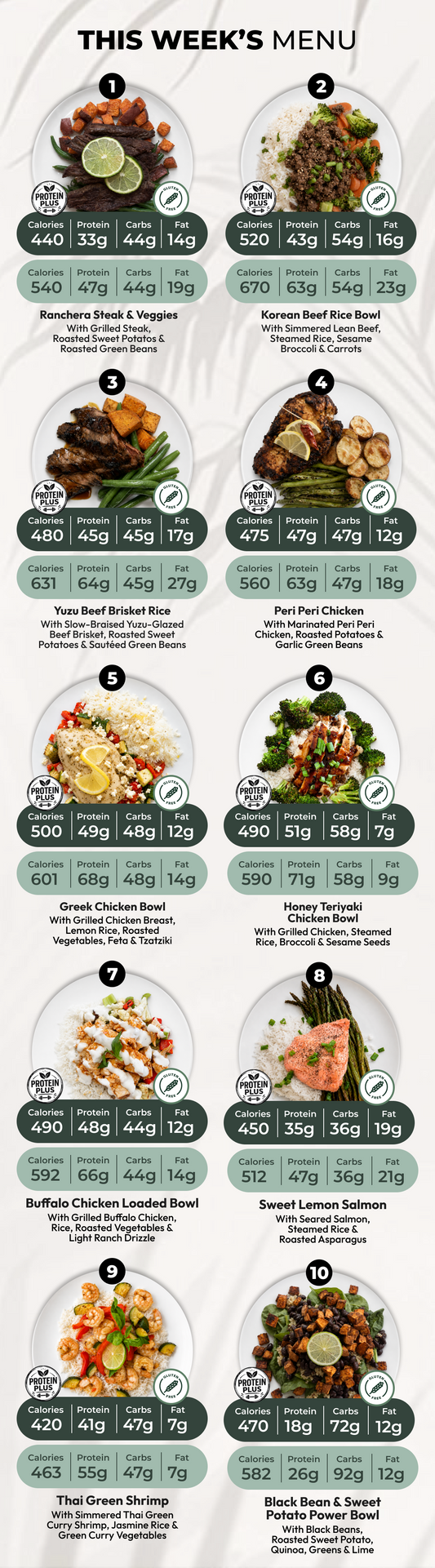 10 Meal Plan